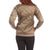 Lira La Rosa Bomber Jacket - Women's Champagne Back View