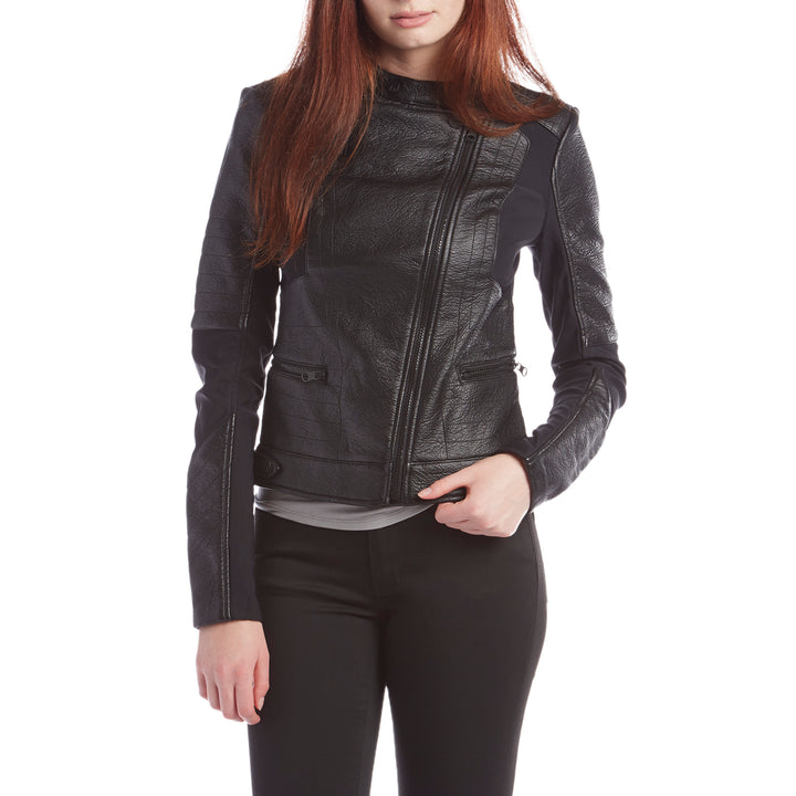 Blanc Noir Ryder Moto Jacket - Women's Black