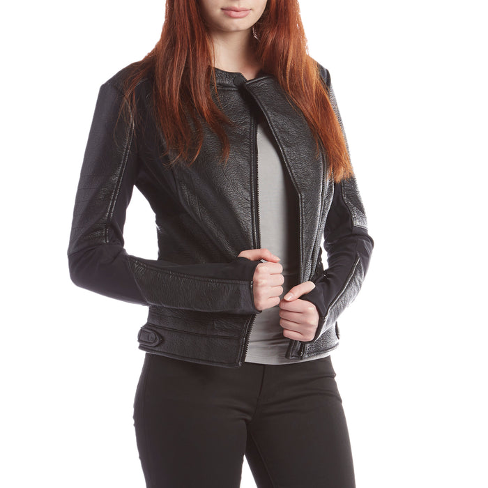 Blanc Noir Ryder Moto Jacket - Women's Black