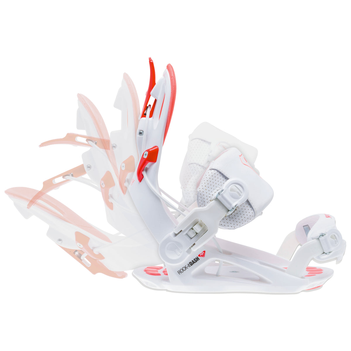 Roxy Rock-It Dash Snowboard Bindings - Women's 2019 White