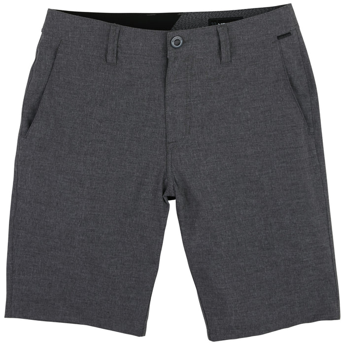 Volcom Frickin SNT Static Hybrid Shorts Charcoal Heather