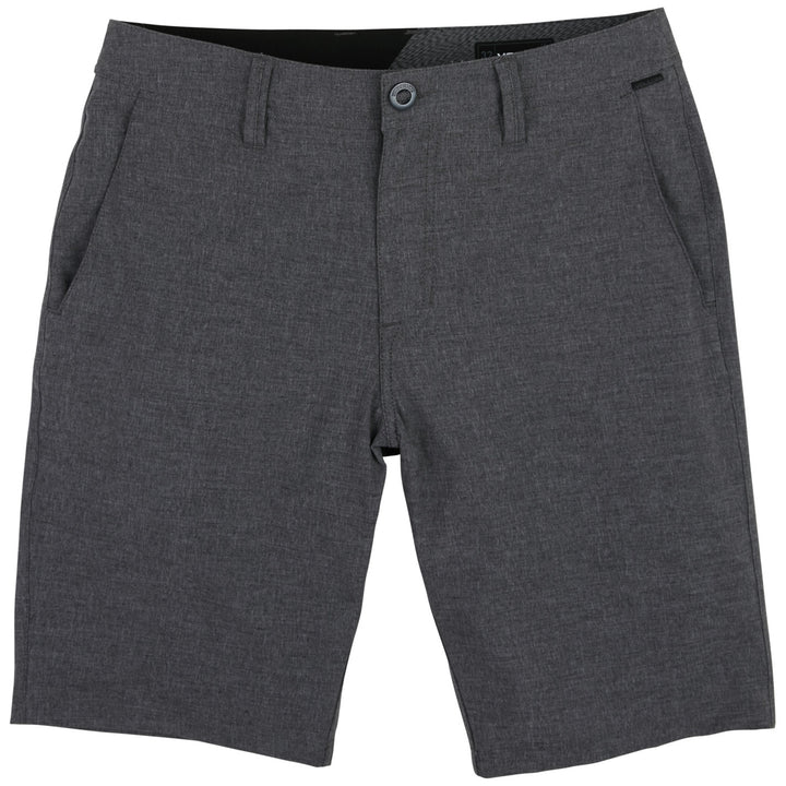 Volcom Frickin SNT Static Hybrid Shorts Charcoal Heather
