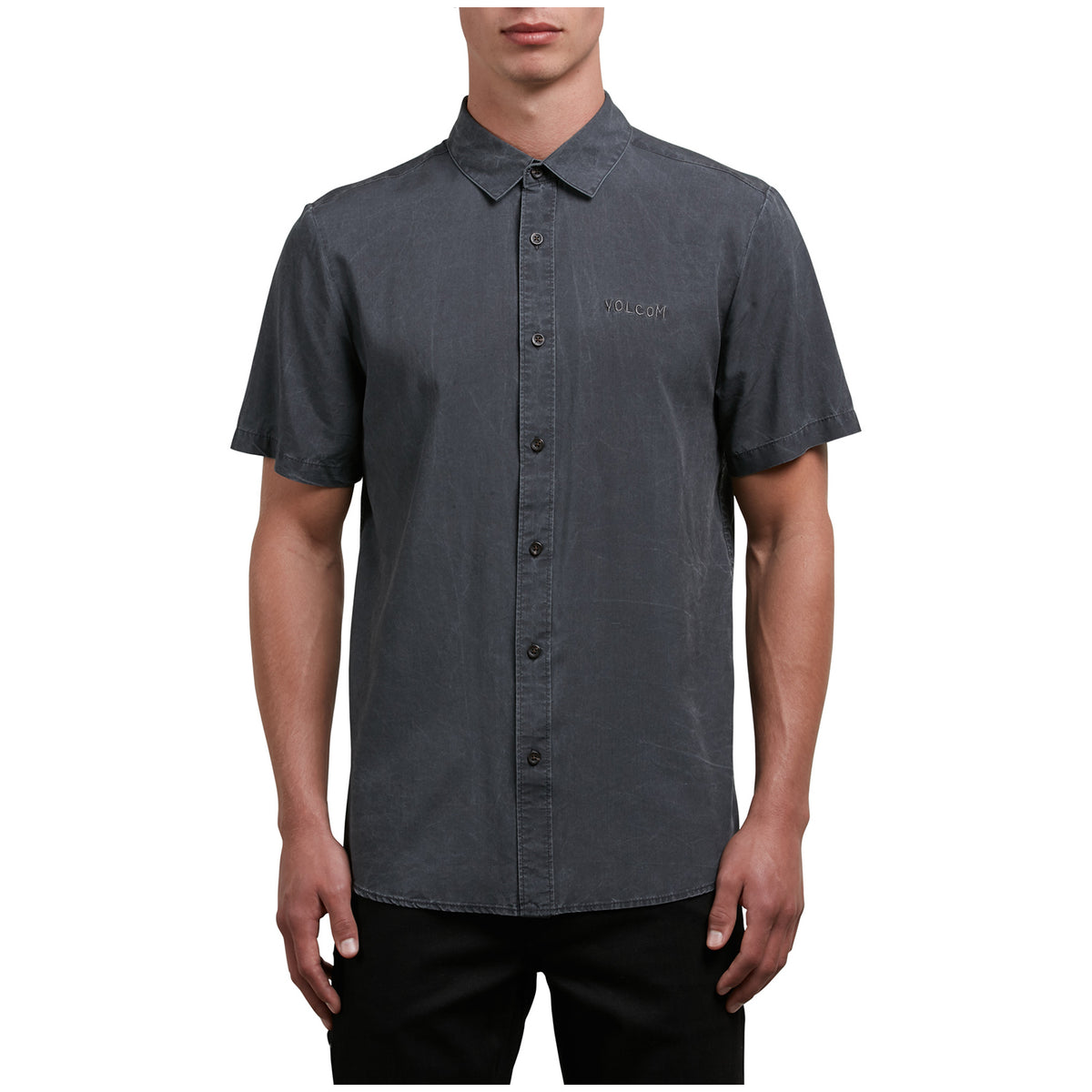 Volcom Chill Out Short-Sleeve Shirt Black