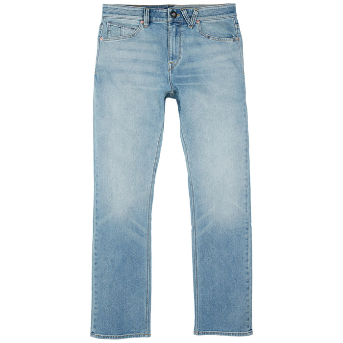 Volcom Kinkade Tapered Jeans Angled Bleach Wash