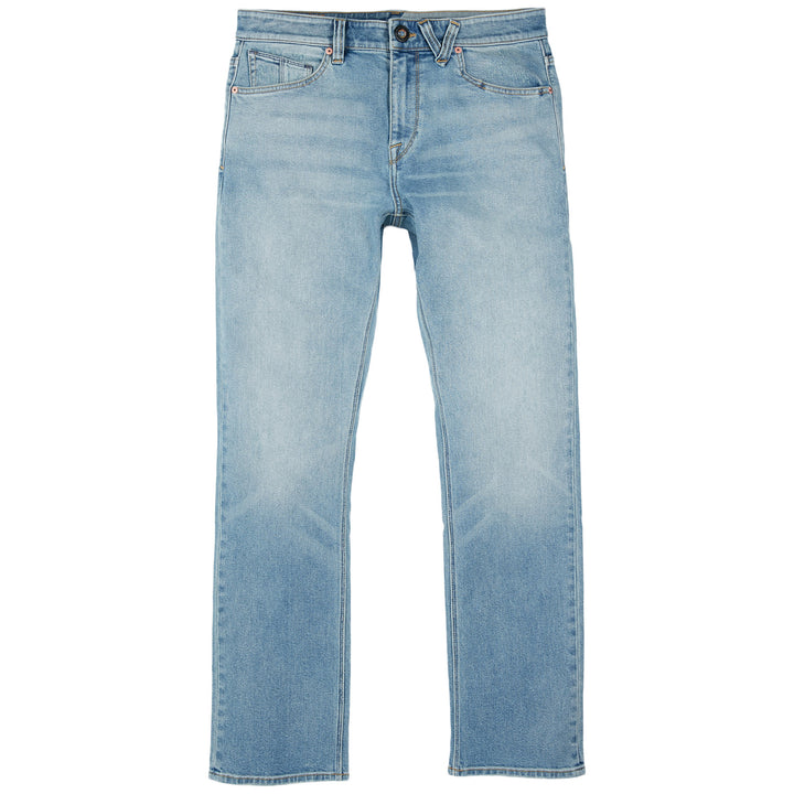 Volcom Kinkade Tapered Jeans Angled Bleach Wash