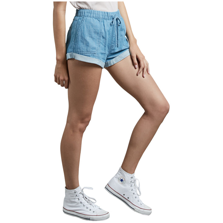 Volcom Sunday Strut Shorts - Women's Light Blue