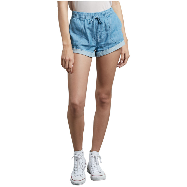 Volcom Sunday Strut Shorts - Women's Light Blue