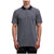 Volcom Wowzer Plaid Polo Shirt Navy