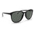 D'Blanc Afternoon Delight Sunglasses - Women's Black Gloss/Retro Gray