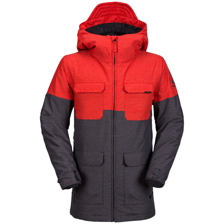 Volcom Blocked Jacket - Big Boys' Vintage Black