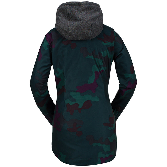 Volcom Circle Flannel Jacket - Women's Dark Camo
