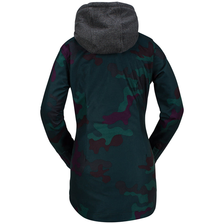Volcom Circle Flannel Jacket - Women's Dark Camo