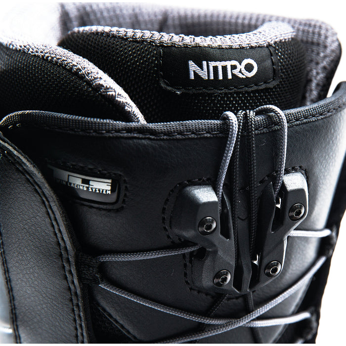 Nitro Anthem TLS Snowboard Boots 2018 Black/Charcoal