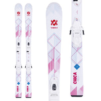 Volkl Chica Skis + 4.5 VMotion Jr Bindings - Little Girls' 2018