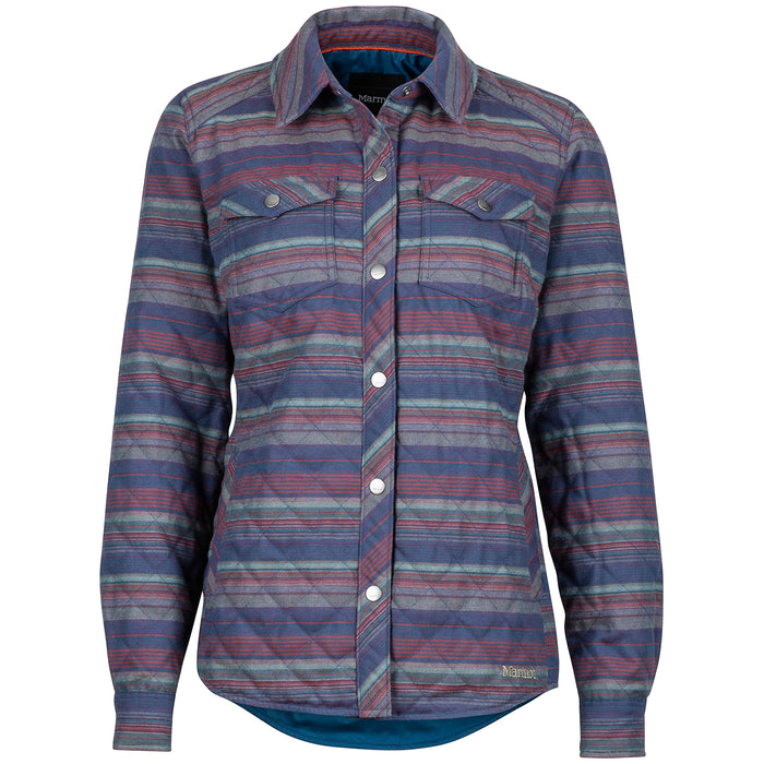 Marmot Riley Insulated Long-Sleeve Shirt - Women's Denim