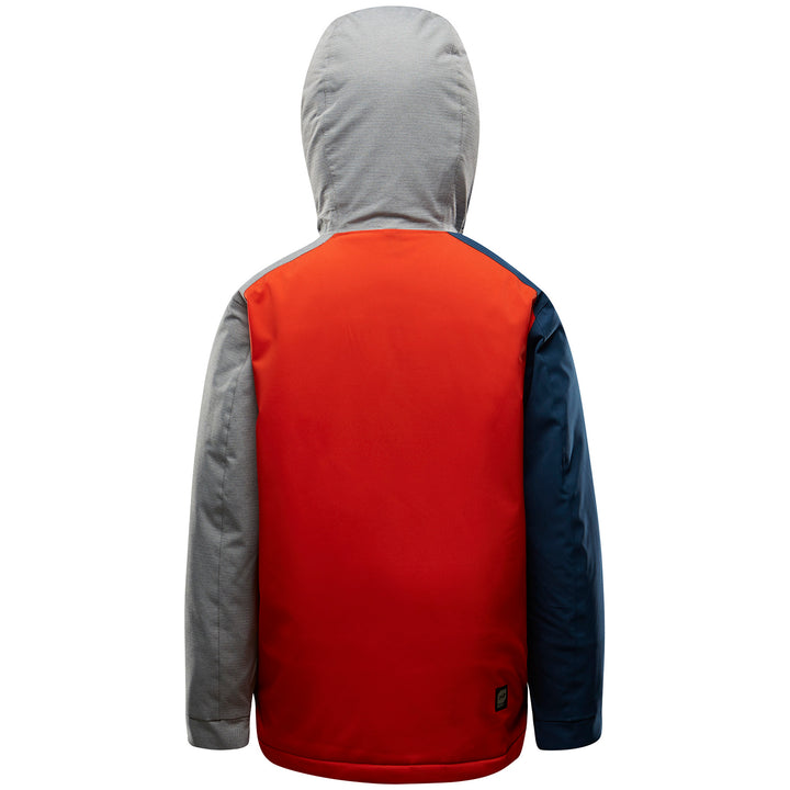 Orage Dub Jacket - Boys' Bright Red Combo