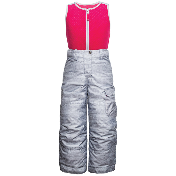 Jupa Bèatrice Pants - Girls' Light Grey Mix Print