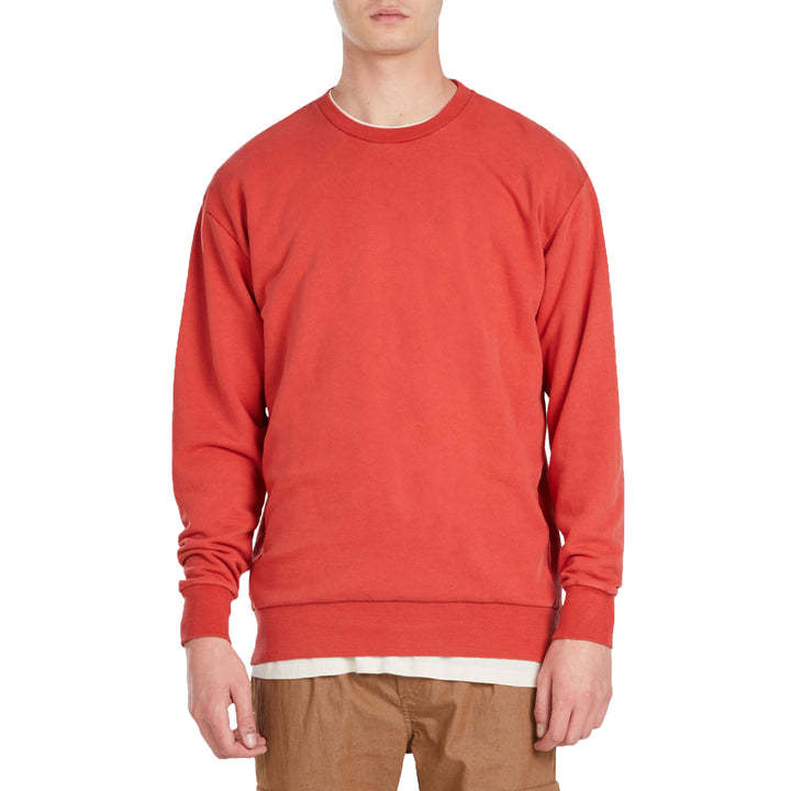 Zanerobe Rugger Crew Sweatshirt Vintage Red