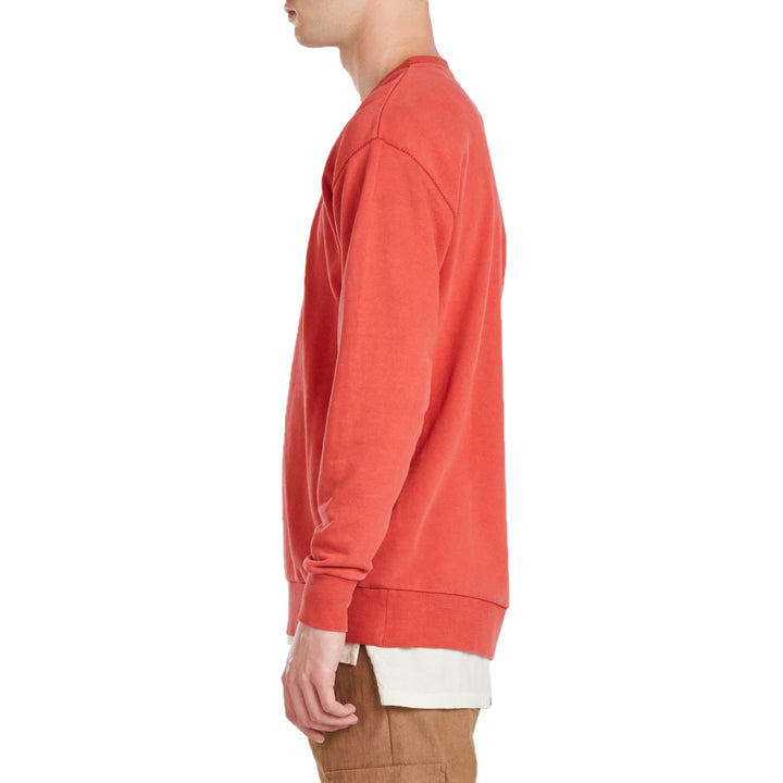 Zanerobe Rugger Crew Sweatshirt Vintage Red