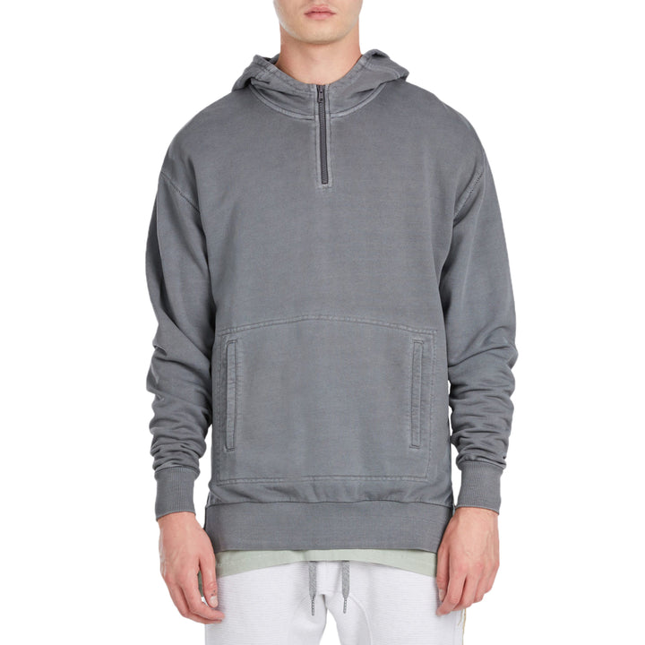 Zanerobe Rugger Zip Hoodie Pigment Grey