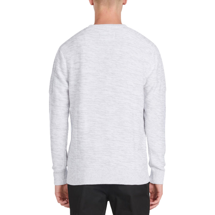 Zanerobe Tube Crew Knit Sweater Bleach Marle