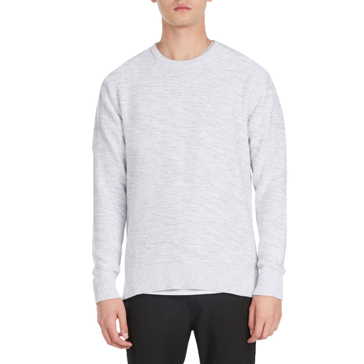Zanerobe Tube Crew Knit Sweater Bleach Marle
