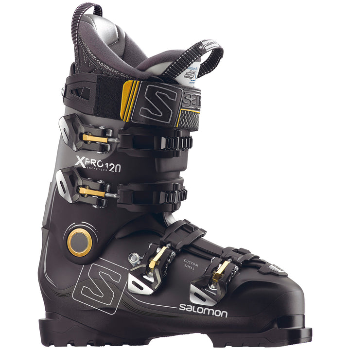 Salomon X Pro 120 Ski Boots 2017 Black/Metallic Black/Light Grey