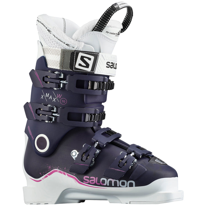 Salomon X Max 70 W Ski Boots - Women's 2018 Eggplant/White/Pink