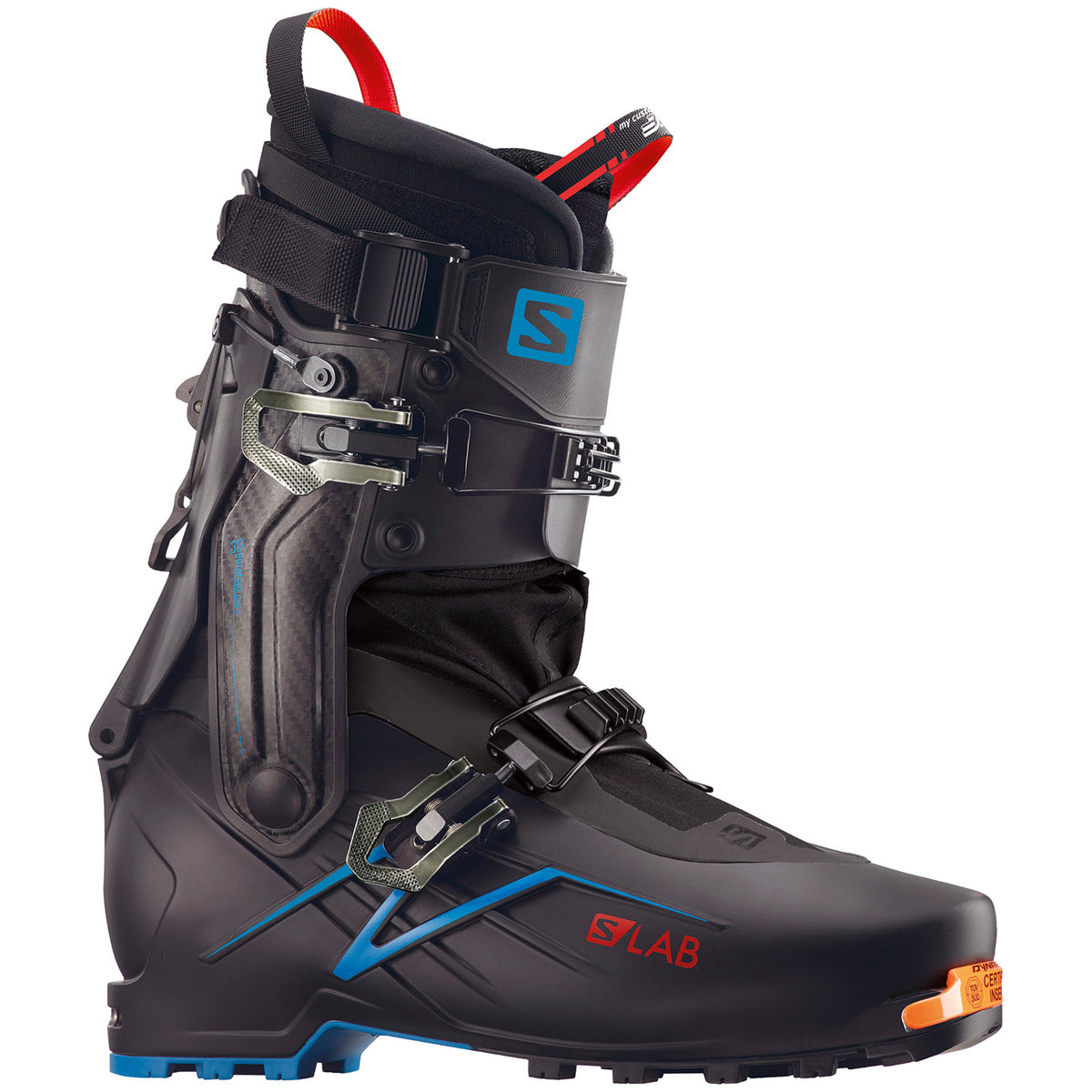 Salomon S/Lab X-Alp Alpine Touring Ski Boots 2019 Black/Carbon/Translucent Blue