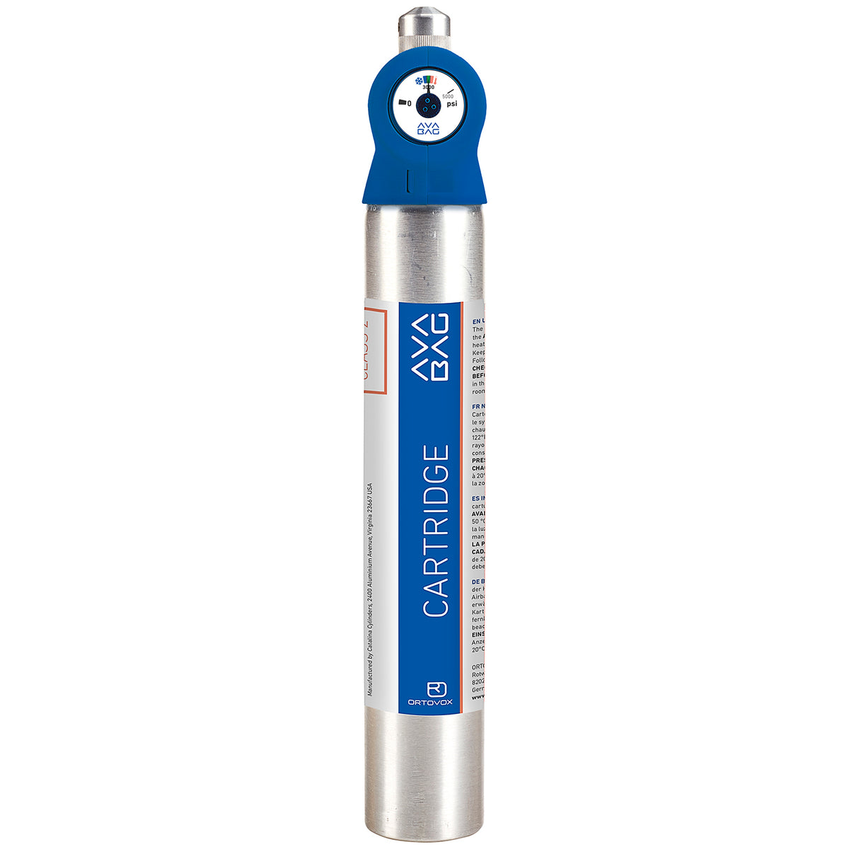 Ortovox Avabag Aluminum Cartridge Schwarz