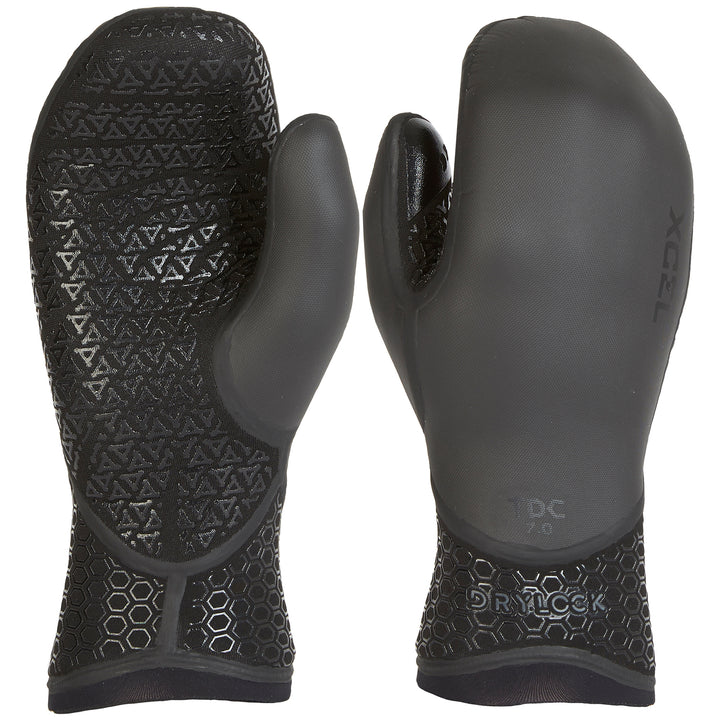 XCEL 7mm Drylock Texture Skin Wetsuit Mittens Black