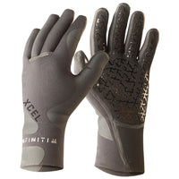XCEL 3mm Infiniti 5-Finger Wetsuit Gloves Black::Black