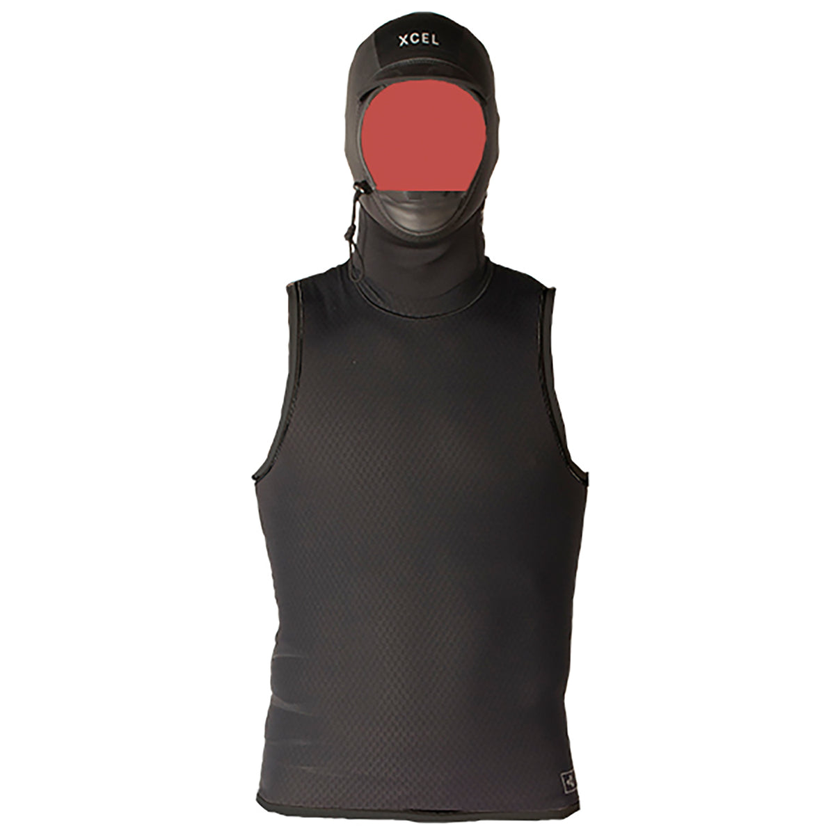 XCEL Celliant Jacquard Vest with 2mm G&B Hood Black