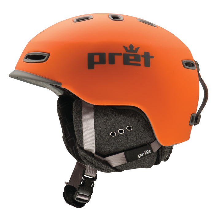 Pret Cynic Helmet Rubber Pret Orange