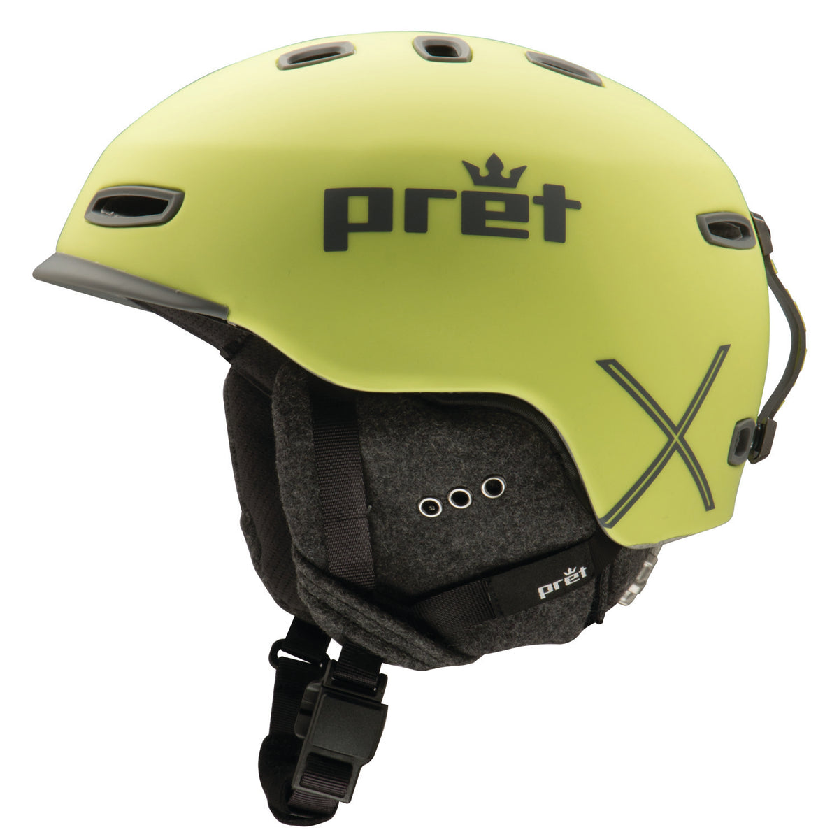 Pret Cynic X MIPS Helmet Rubber Citron