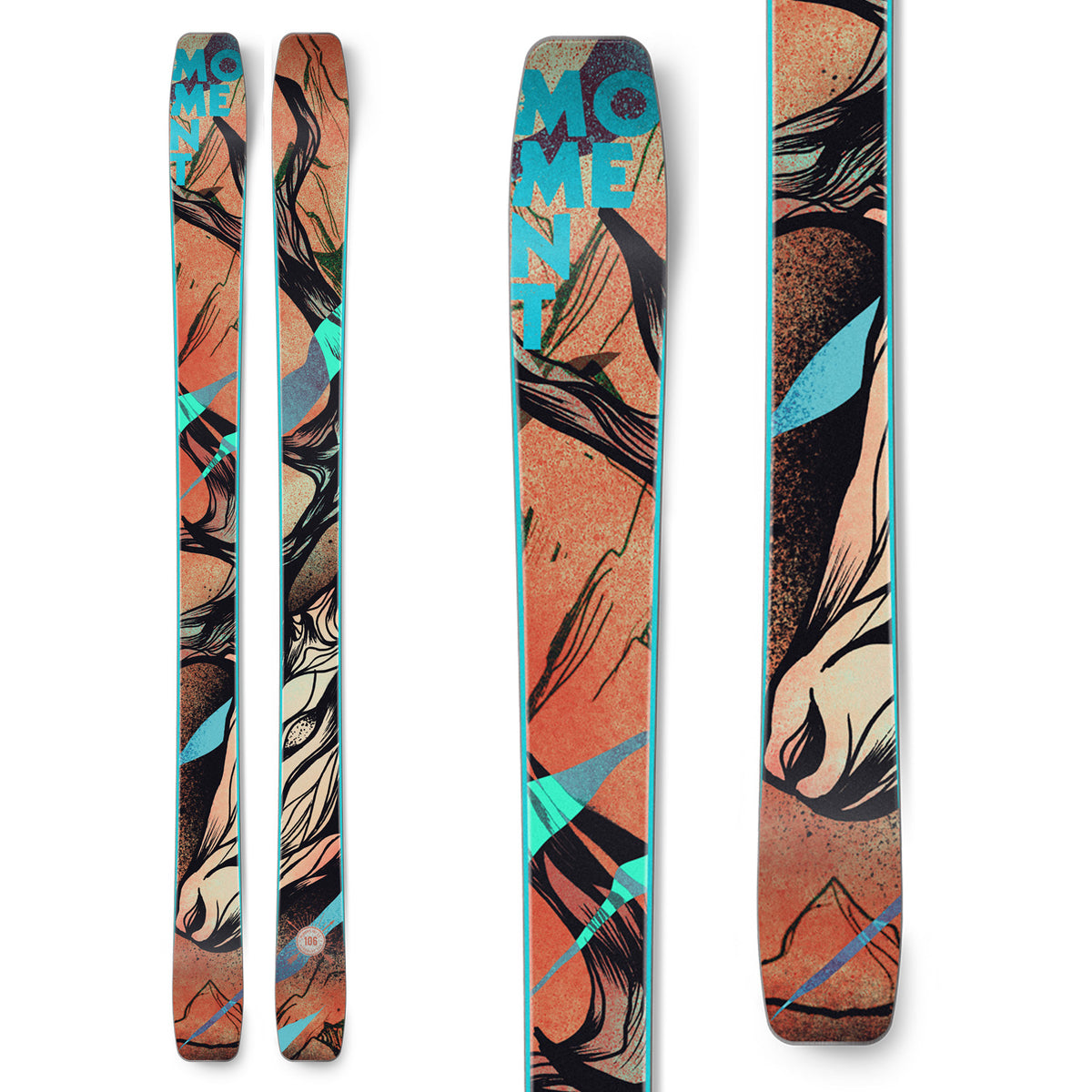 Moment Tahoe 106 Skis 2018