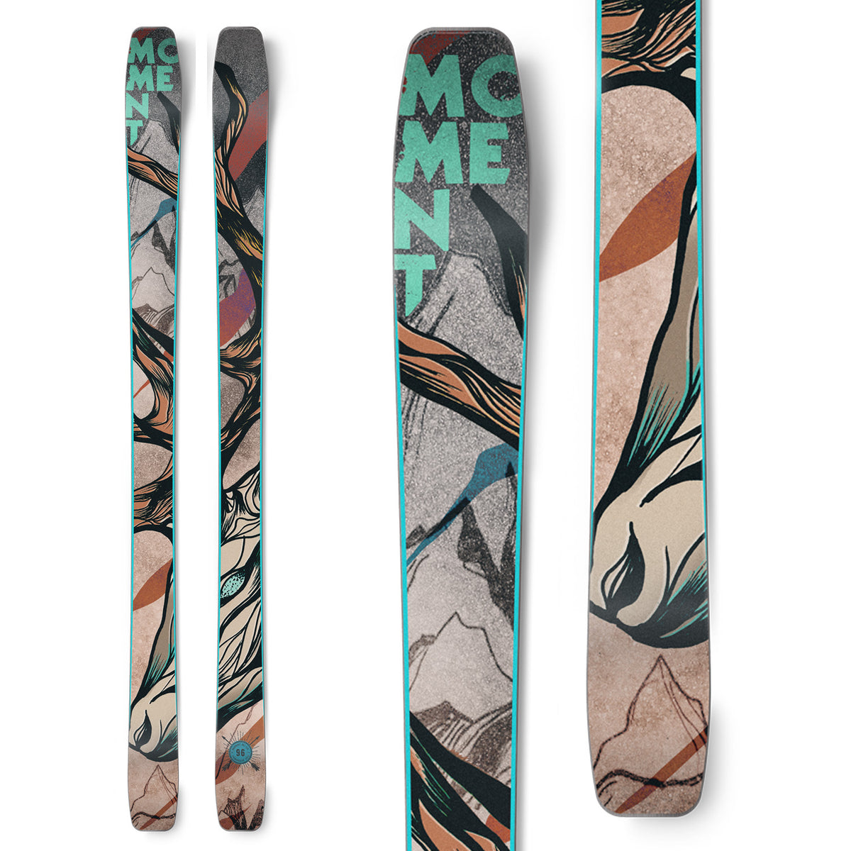 Moment Tahoe 96 Skis 2018