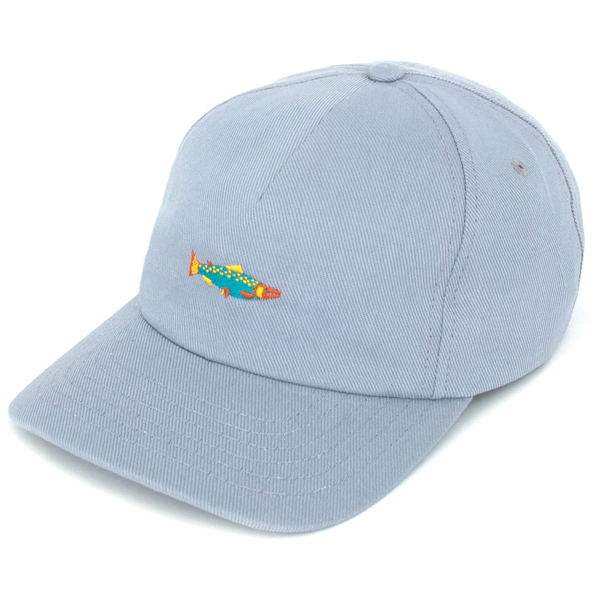 Mollusk Hot Salmon Polo Hat Gray