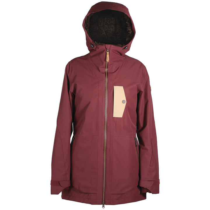 Ride Vine Jacket - Women's Burgundy