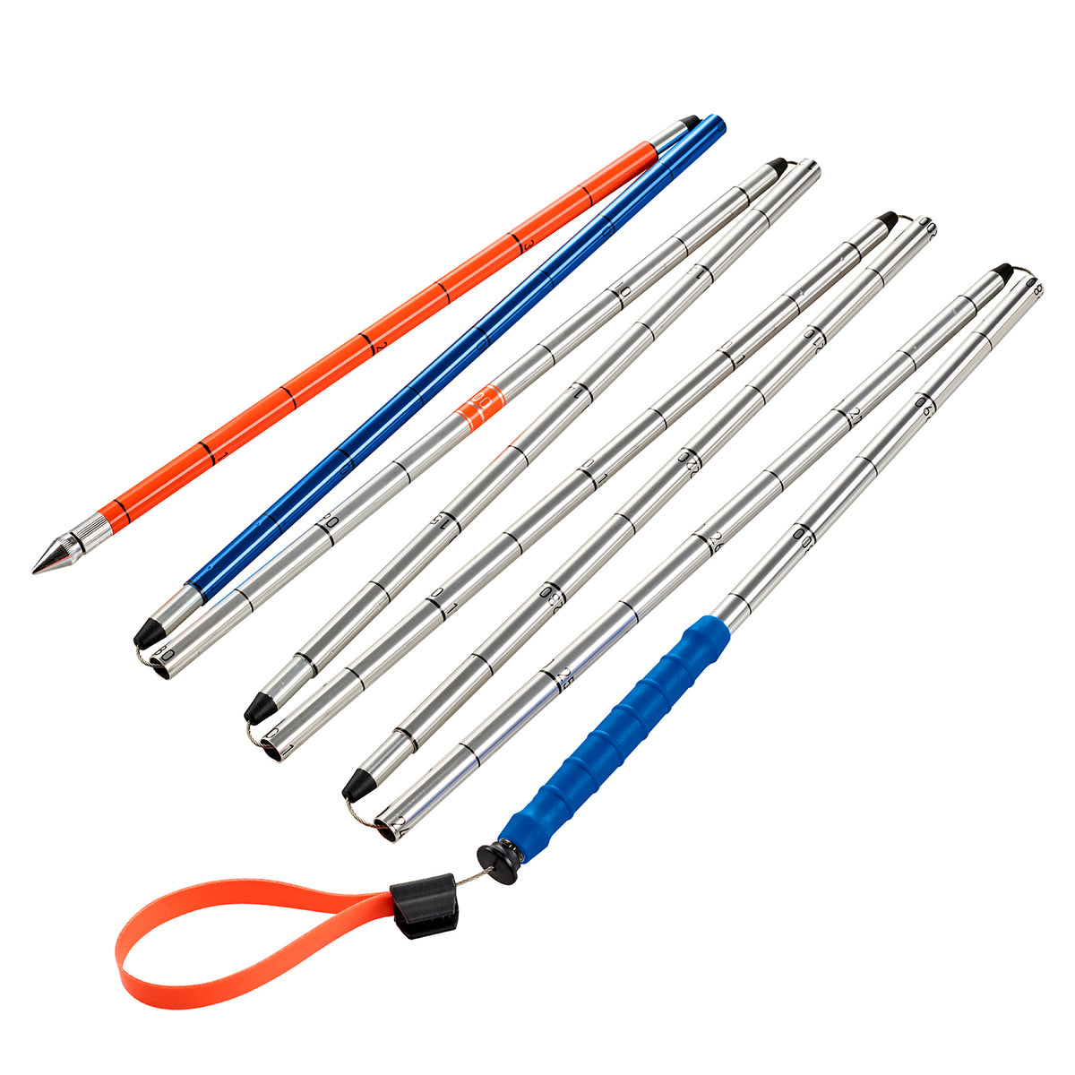 Ortovox Alu 320+ PFA Avalanche Probe Silver