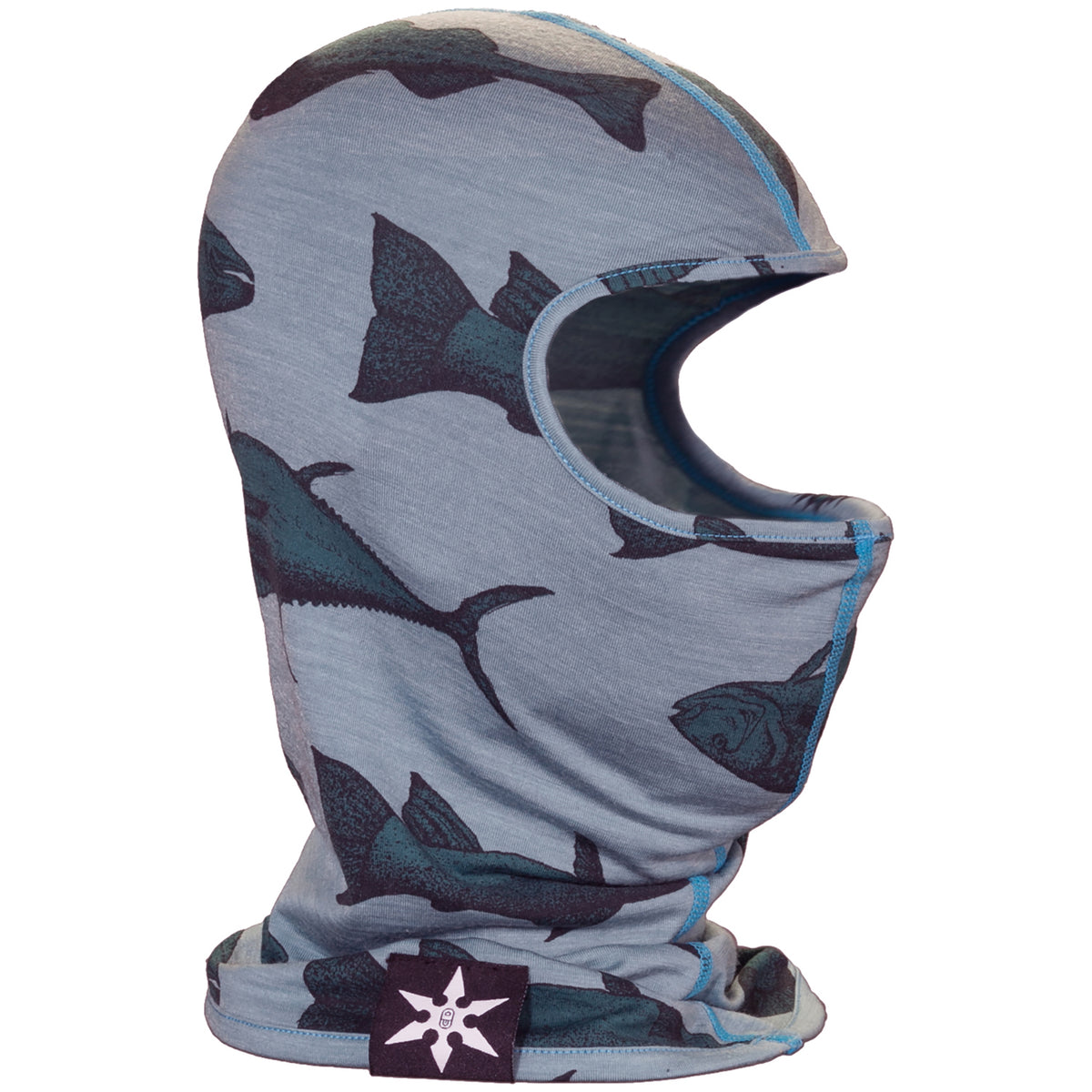Airblaster Merino Ninja Face Balaclava Mint Fish