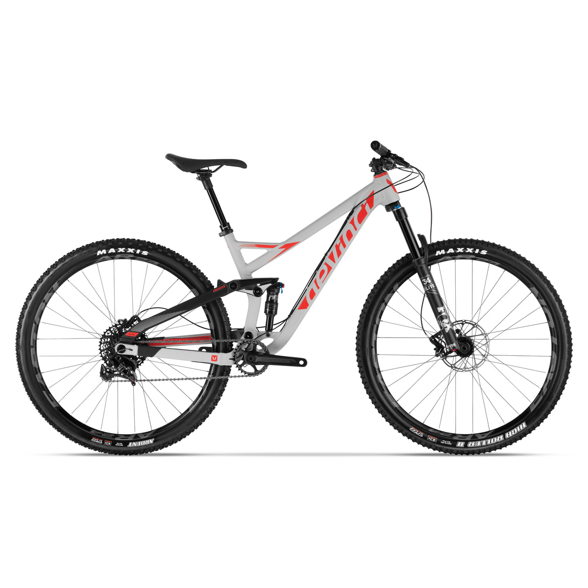 Devinci Django 29 GX Complete Mountain Bike 2017 Matte Grey/Red/Black