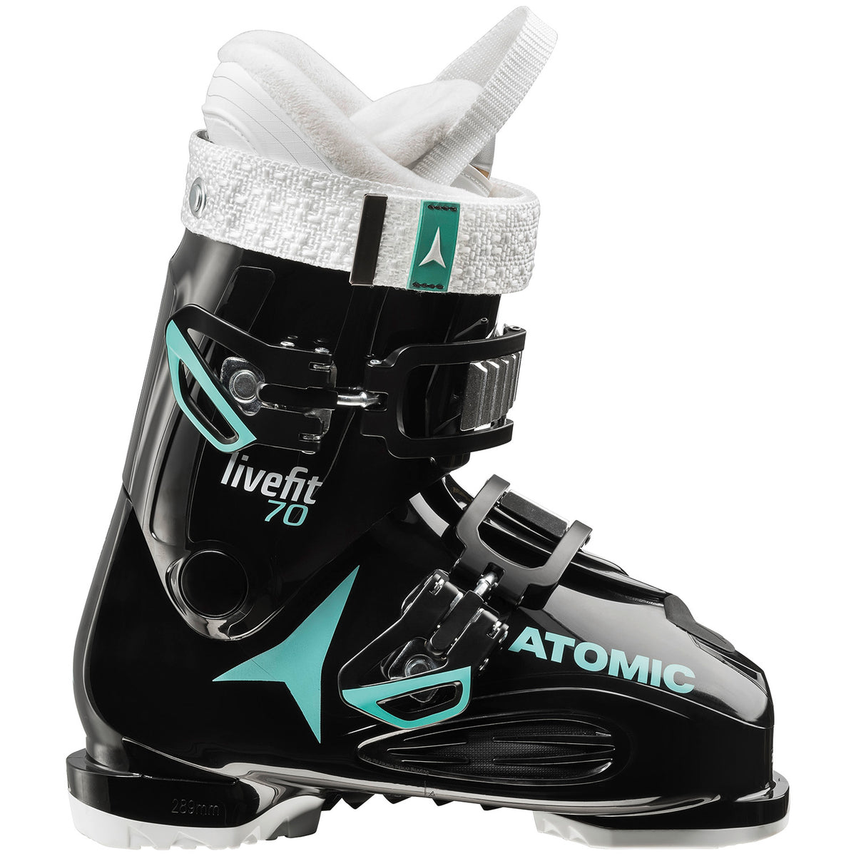 Atomic Live Fit 70 W Ski Boots - Women's 2019 Black/Mint/White