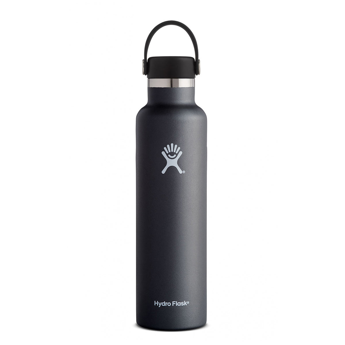 Hydro Flask 24oz Standard Mouth Water Bottle Black
