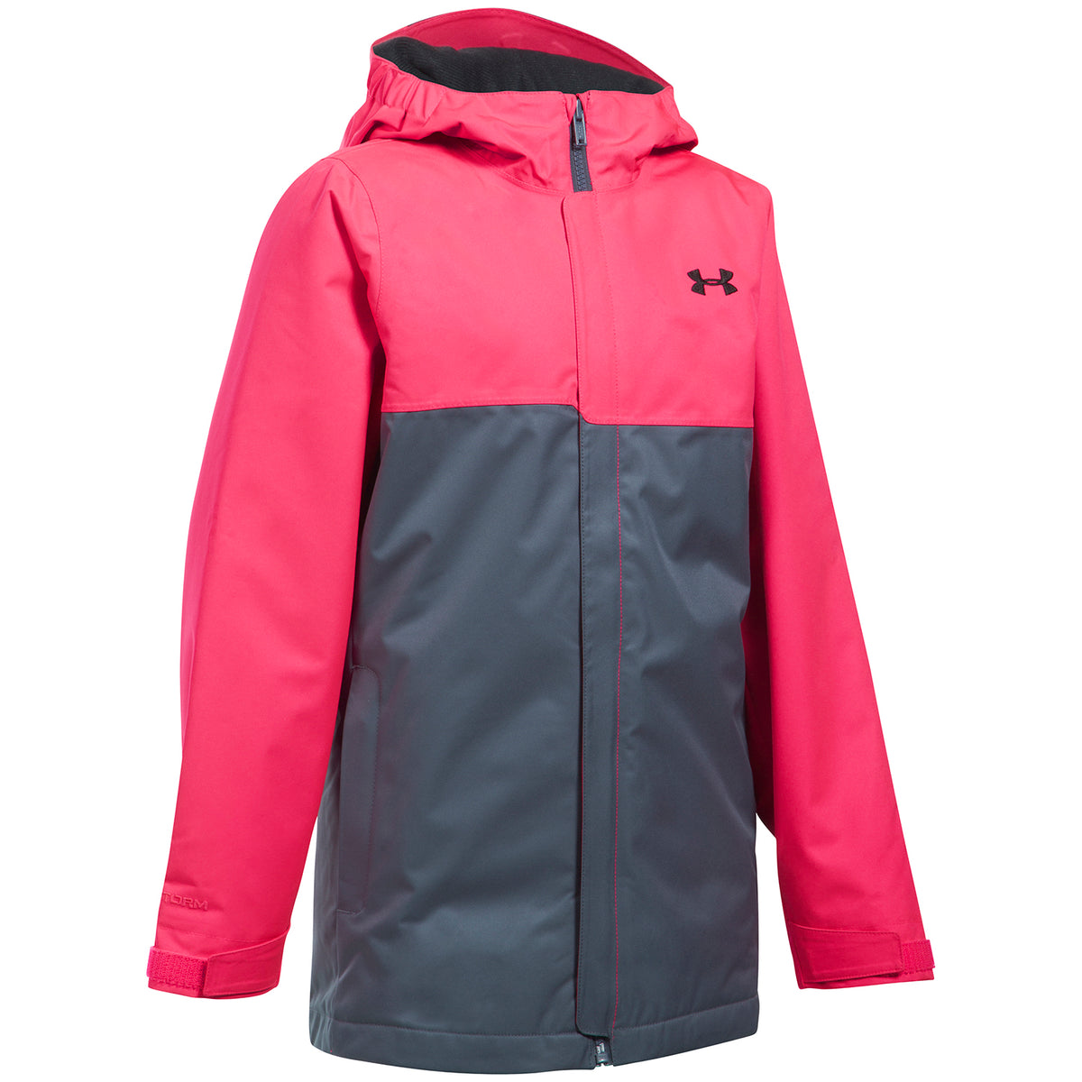 Under Armour ColdGear Infrared Freshies Jacket - Girls' Penta Pink/Apollo Gey/Black