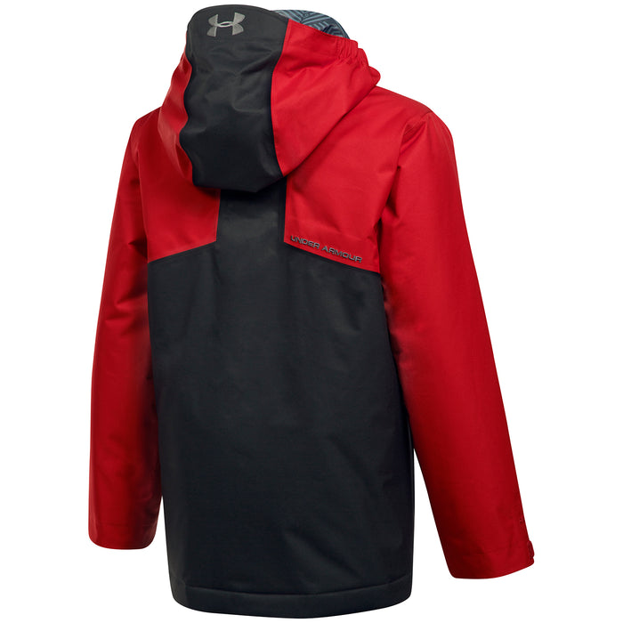 Under Armour ColdGear Infrared Freshies Jacket - Big Boys' Red/Black/Graphite