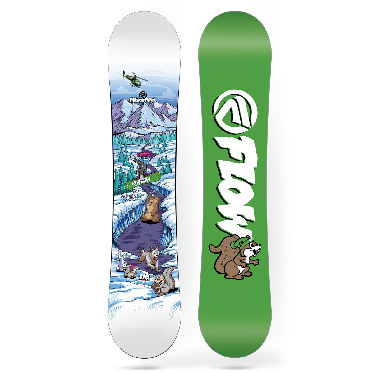 Flow Micron Mini Snowboard - Little Kids' 2018