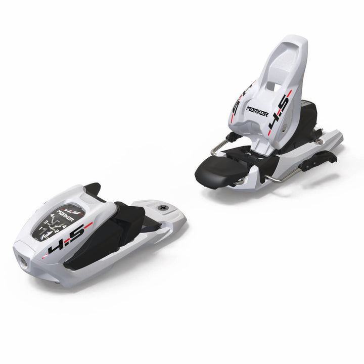 Marker 4.5 Ski Bindings - Little Kids' 2018 White/Black