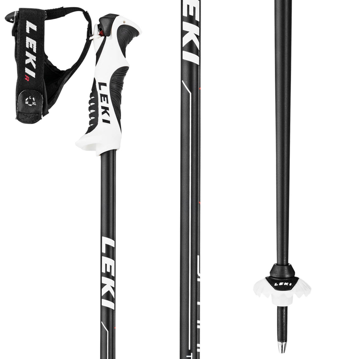 Leki Spark Lite S Ski Poles 2020 Anthracite/Red