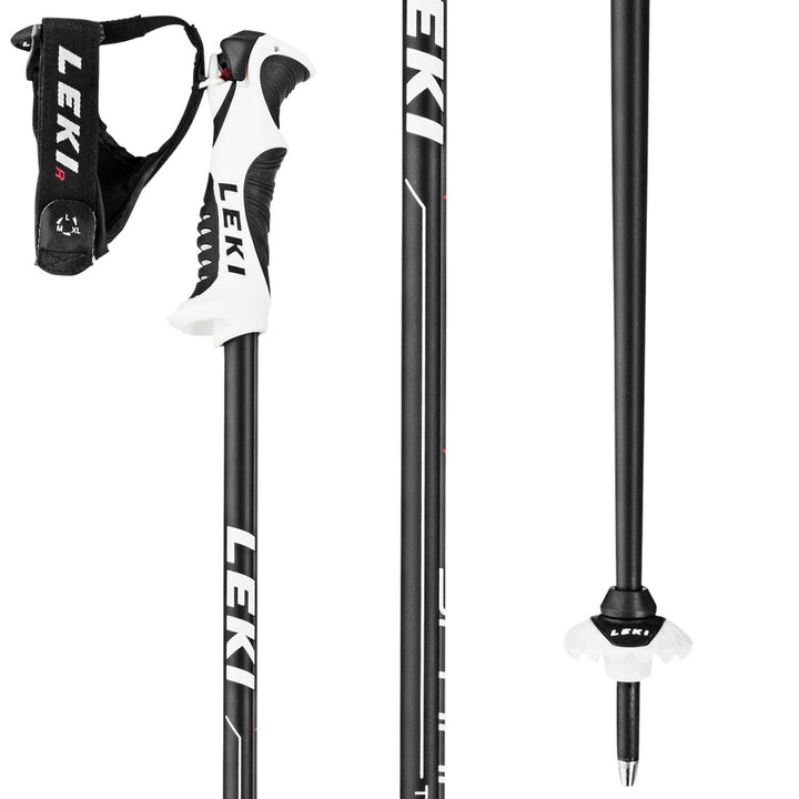 Leki Spark Lite S Ski Poles 2020 Anthracite/Red